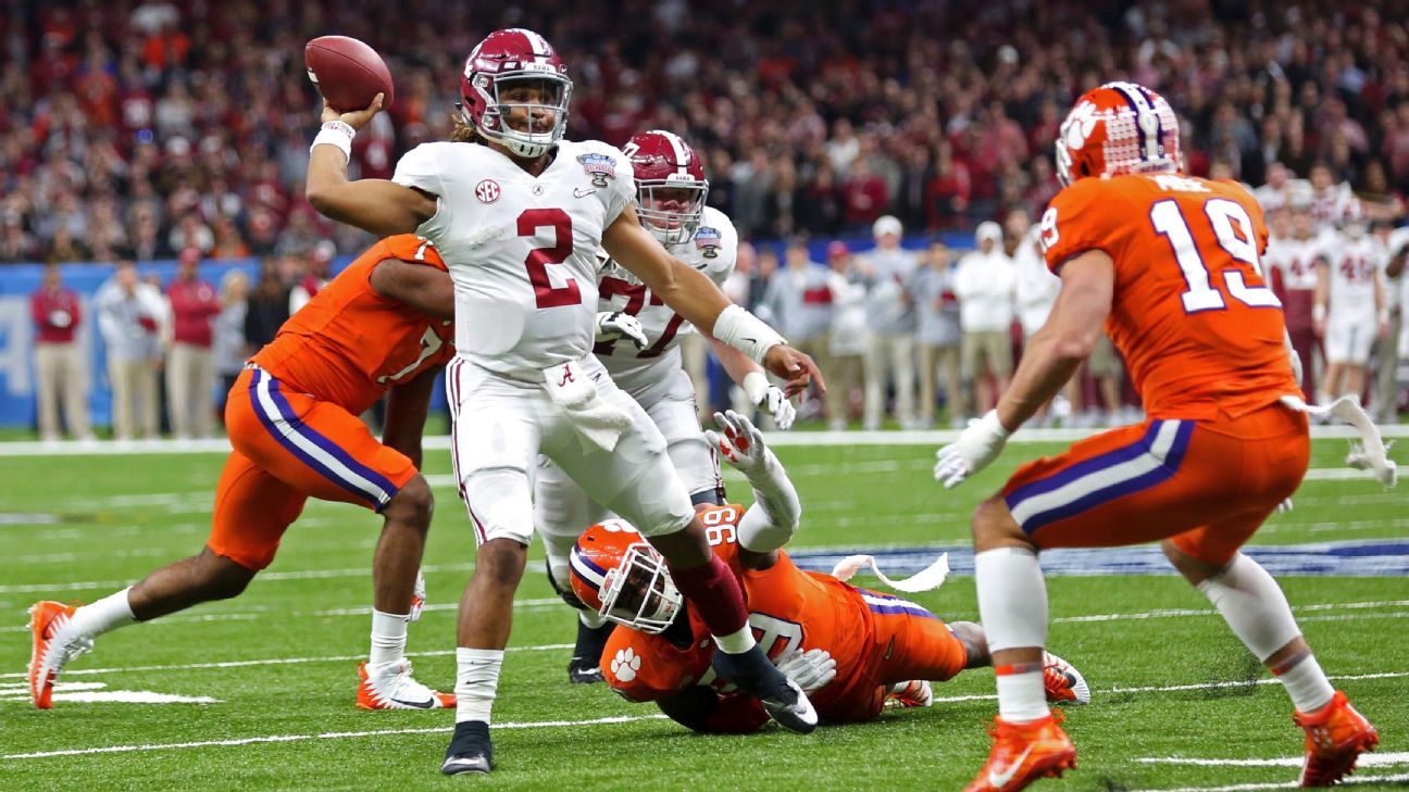 Jalen Hurts, QB, Alabama Crimson Tide