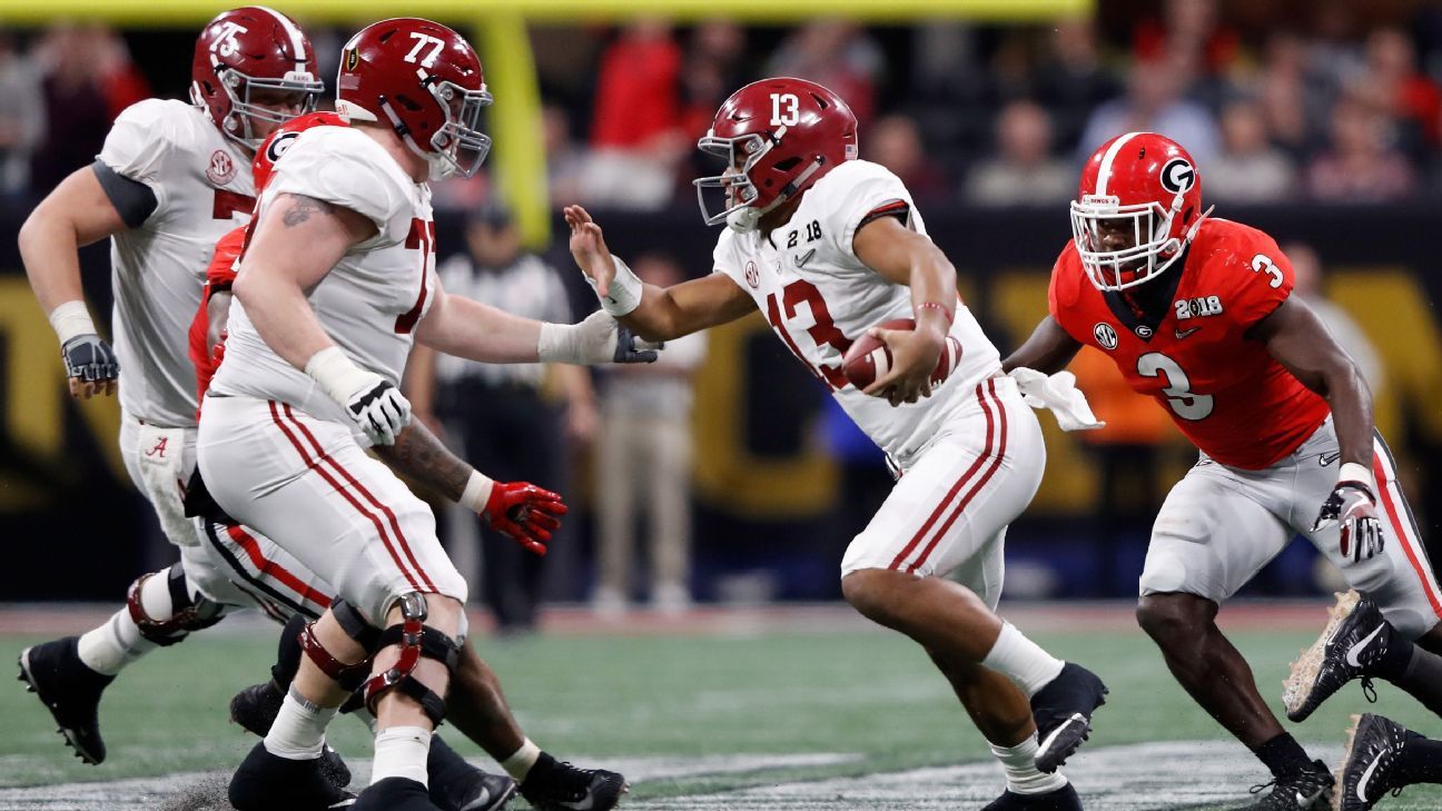 Tua Tagovailoa, QB, Alabama Crimson Tide