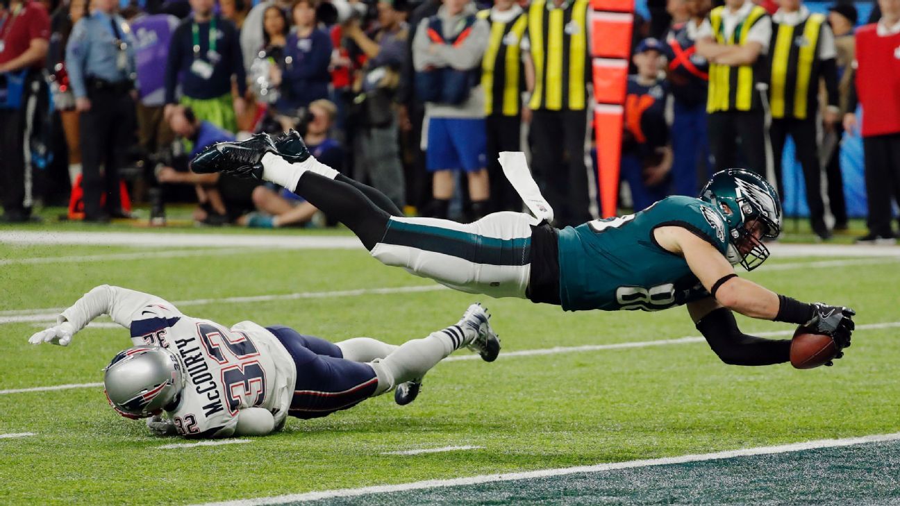 Zach Ertz, TE, Philadelphia Eagles