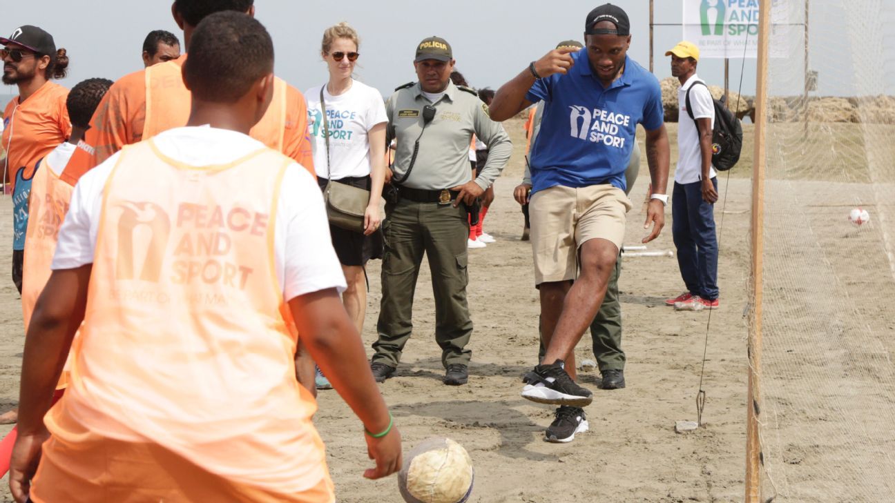 DIDIER DROGBA EN COLOMBIA