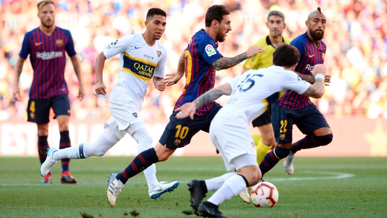 LAS MEJORES IM�GENES DE BARCELONA v. BOCA JUNIORS