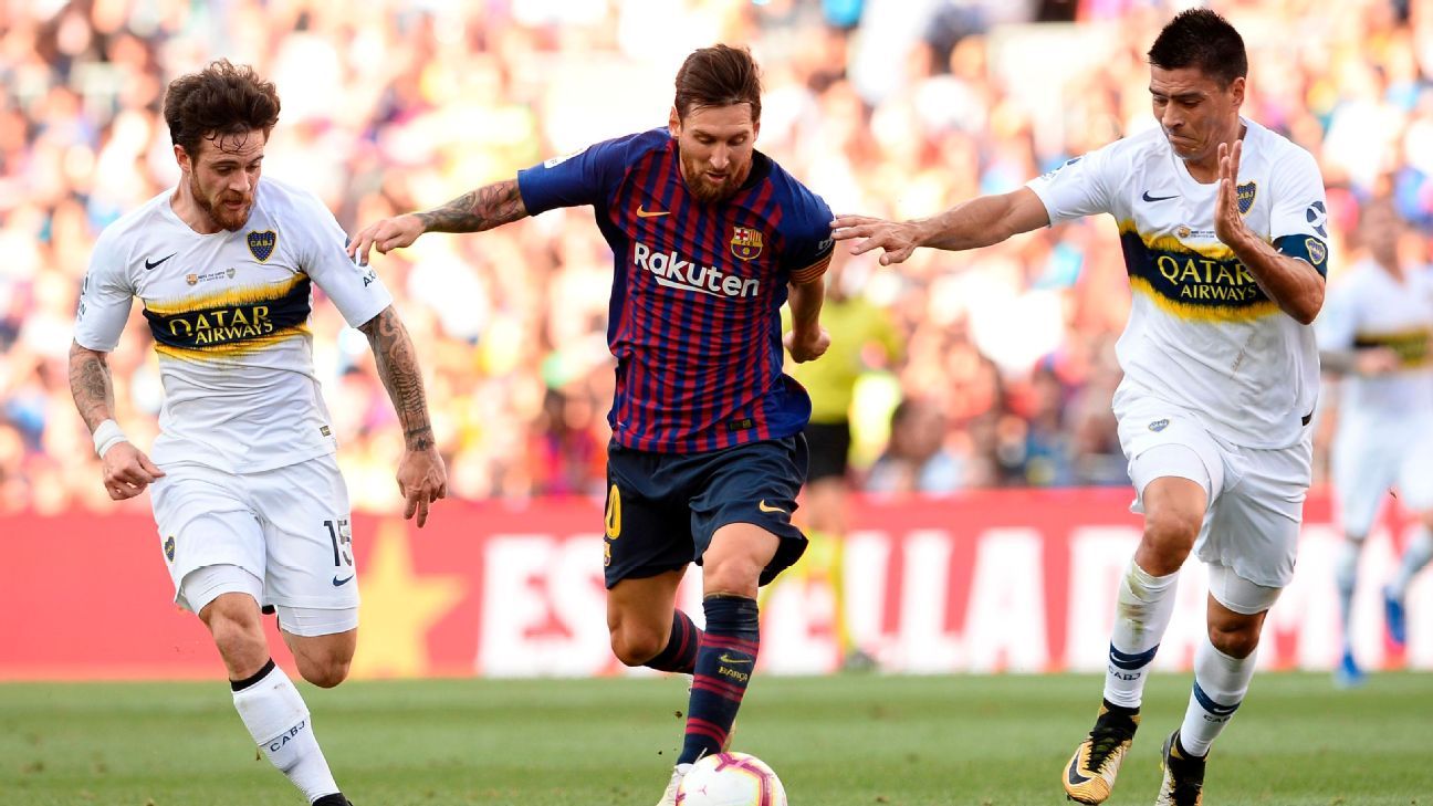 LAS MEJORES IM�GENES DE BARCELONA v. BOCA JUNIORS