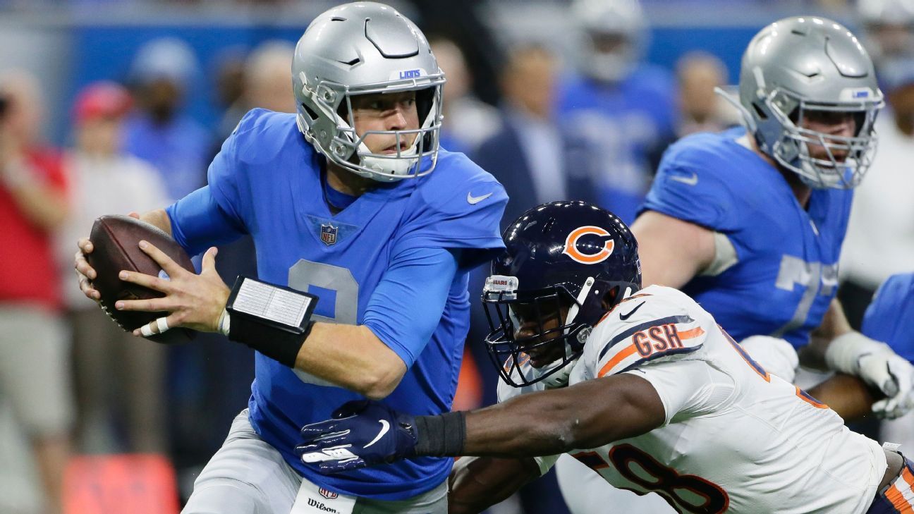 Matthew Stafford, QB, Detroit Lions