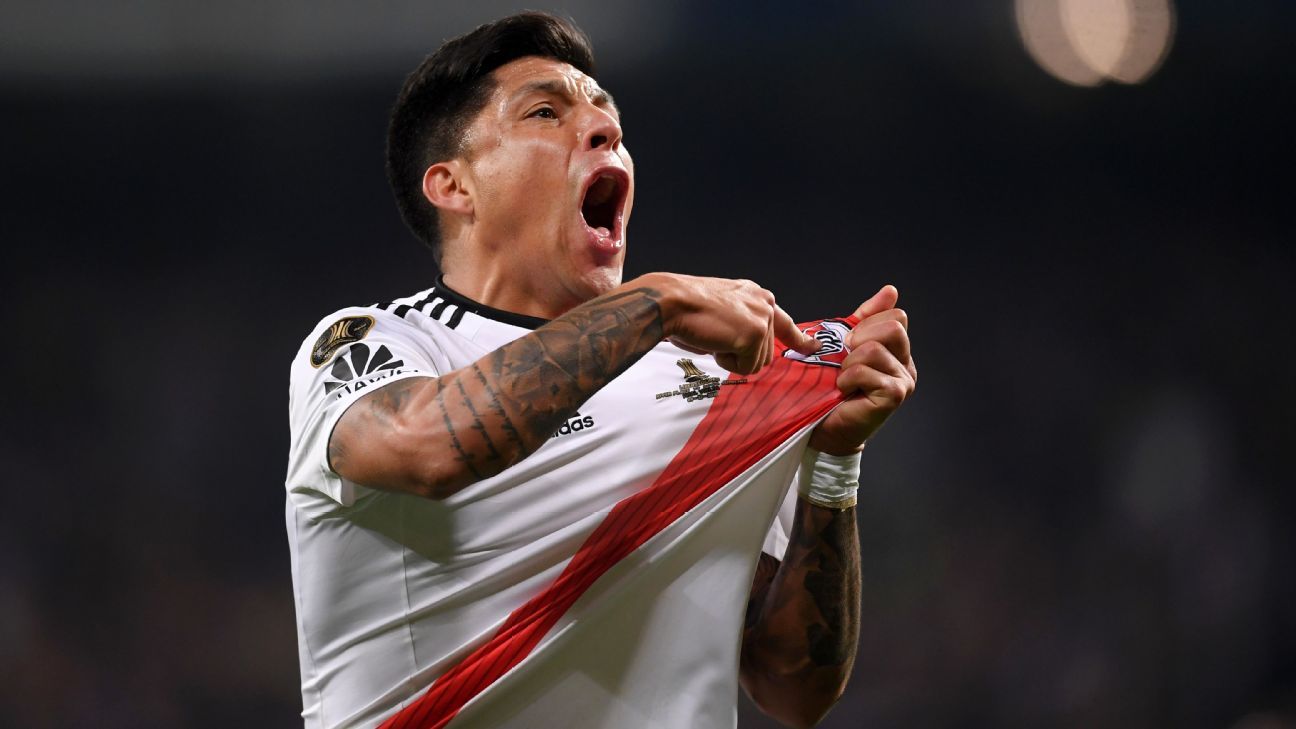 Los festejos de River Plate campe�n de la Copa Libertadores 2018