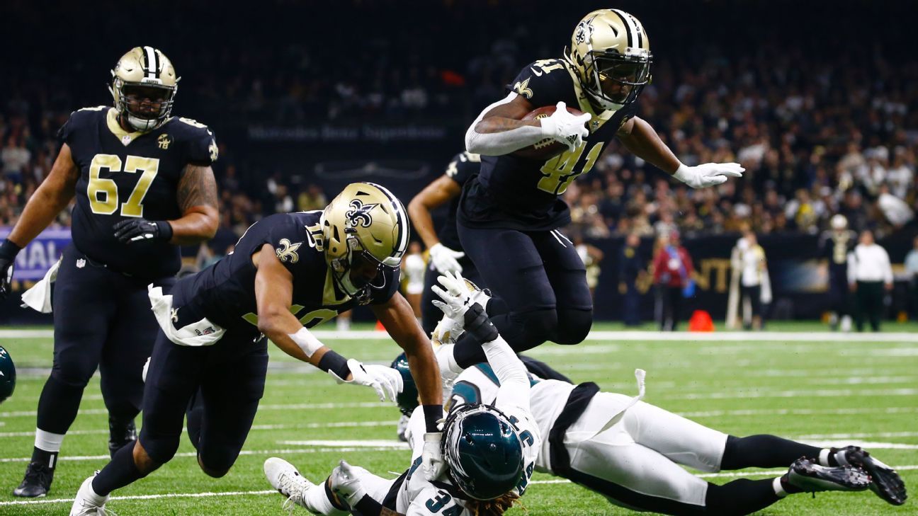Alvin Kamara, RB, New Orleans Saints