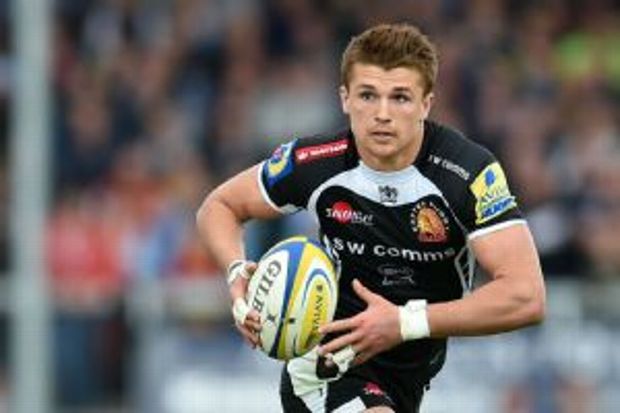 Henry Slade in action