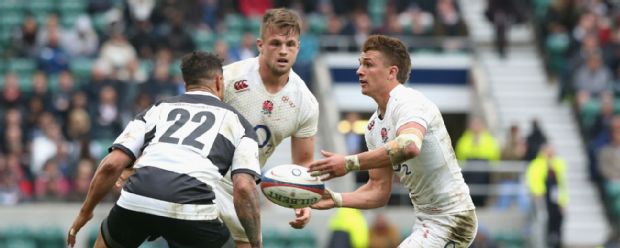 Henry Slade plays for England