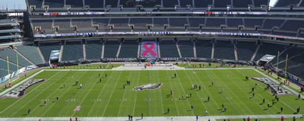 A general view of Lincoln Financial Field