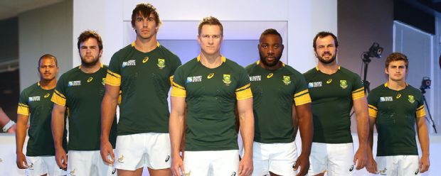 Springbok Rugby World Cup jersey
