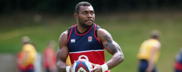 Semesa Rokoduguni trains with England