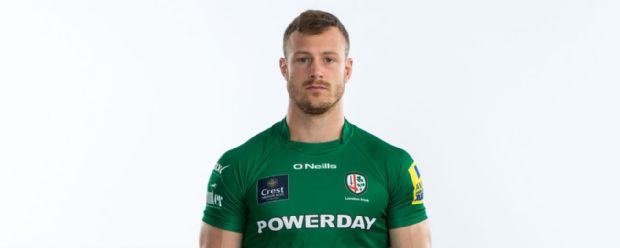 James Short poses for a BT Photocall while playing for London Irish