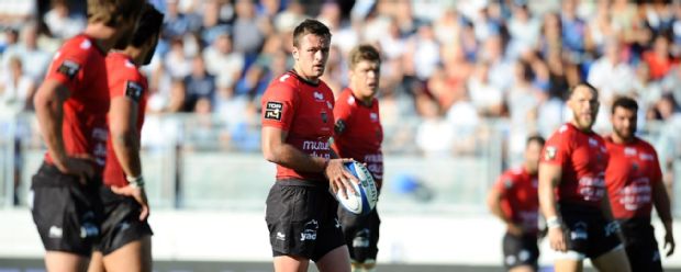 Toulon fly-half Williem Du Plessis during the Top 14 clash at Castres
