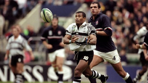 Waisale Serevi in action against England