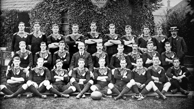 New Zealand squad for their 1905-06 tour