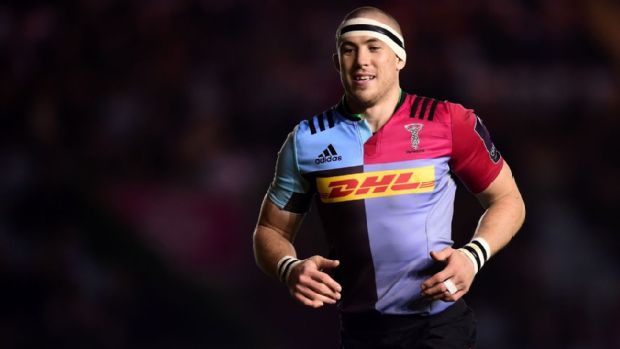 Mike Brown during Harlequins European Champions Cup clash with Montpellier