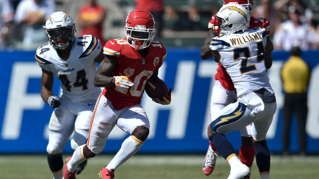Kansas City Chiefs 38-28 Los Angeles Chargers