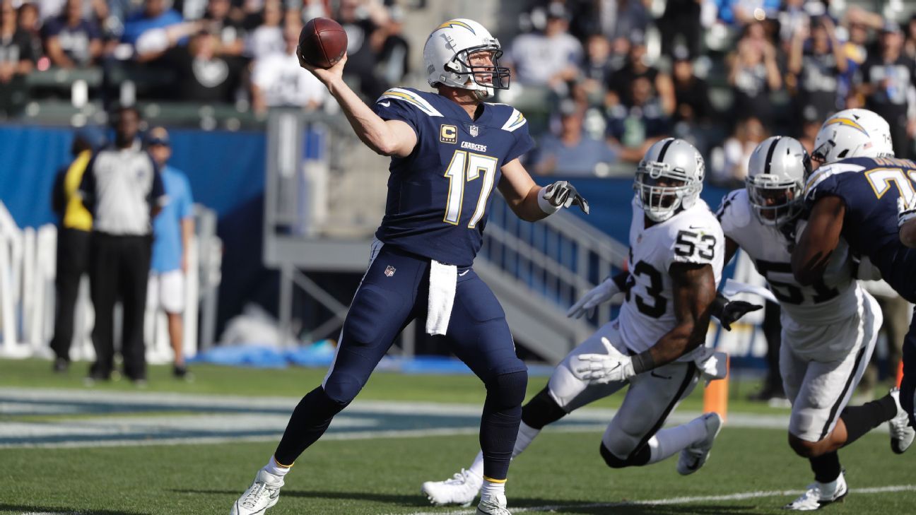Philip Rivers, QB, Los Angeles Chargers