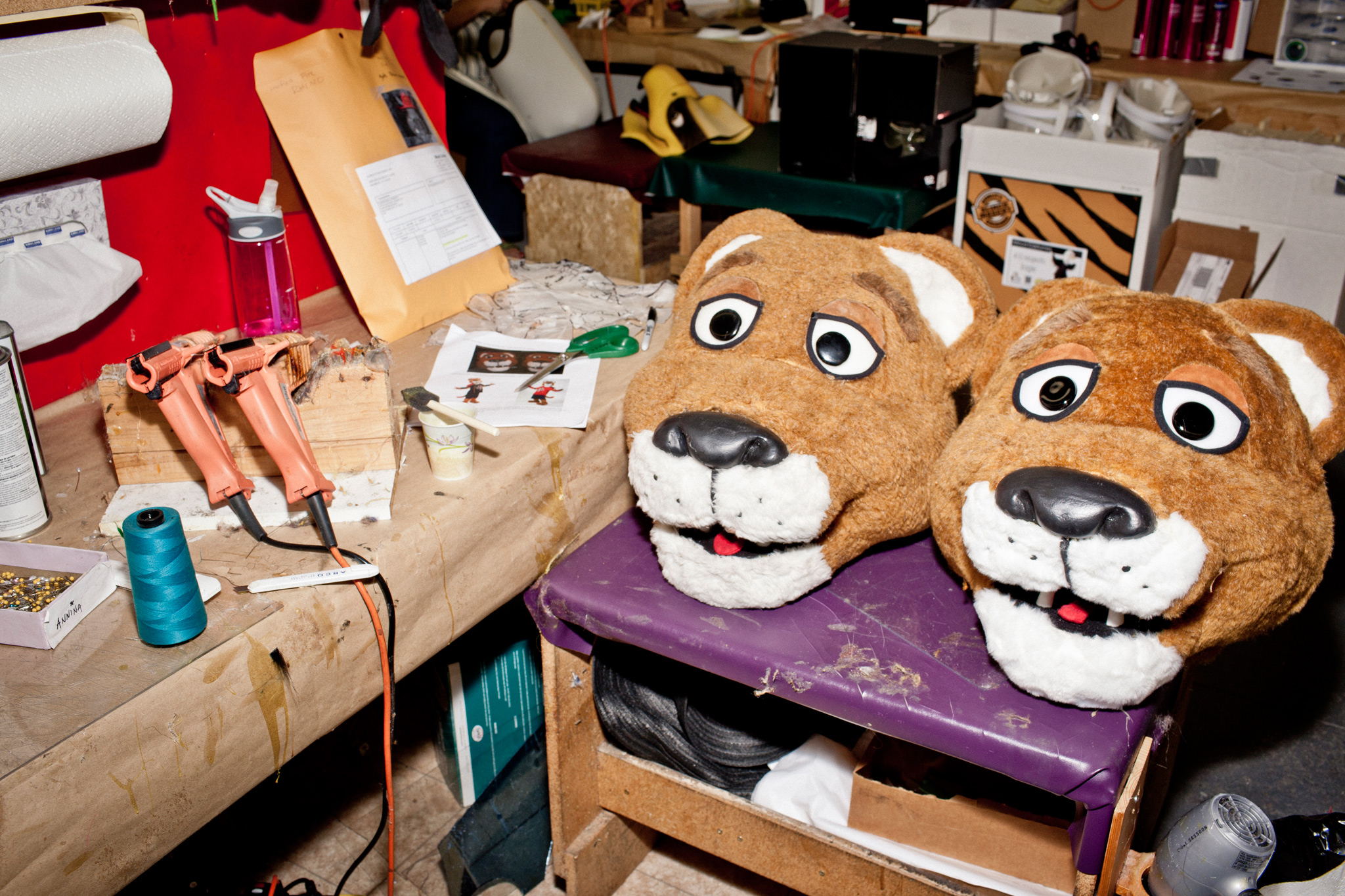 Mascot Mania Inside the Mascot Shop ESPN