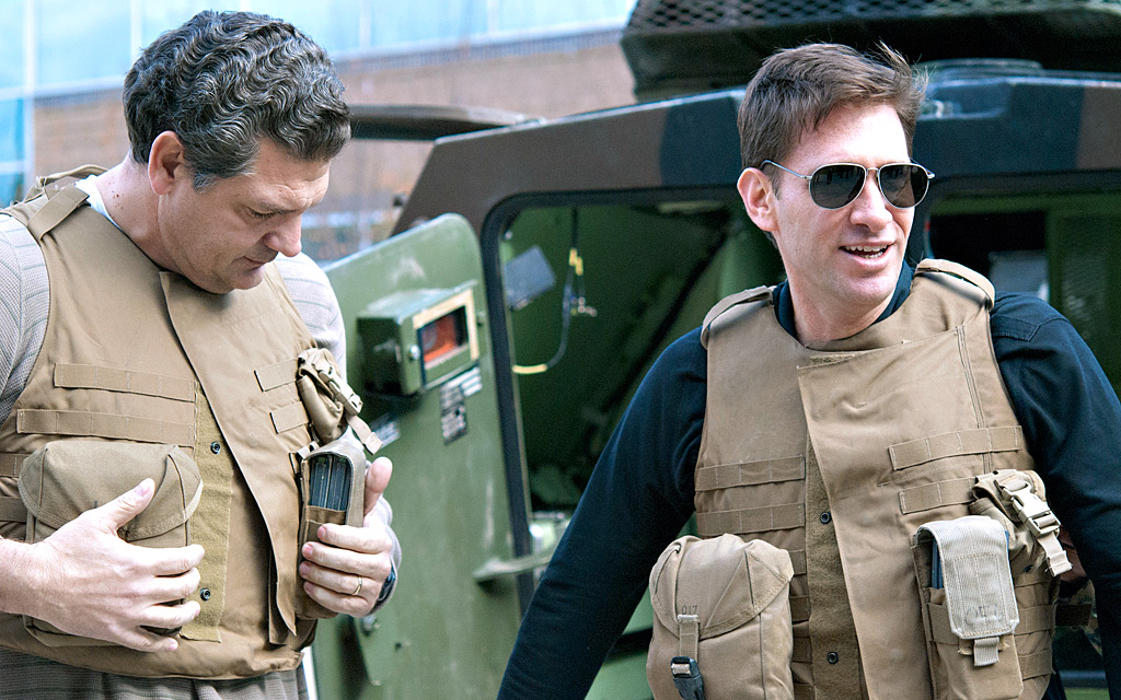 Mike and Mike with the Marines