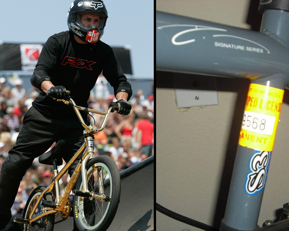 Twenty progressive signature BMX frames