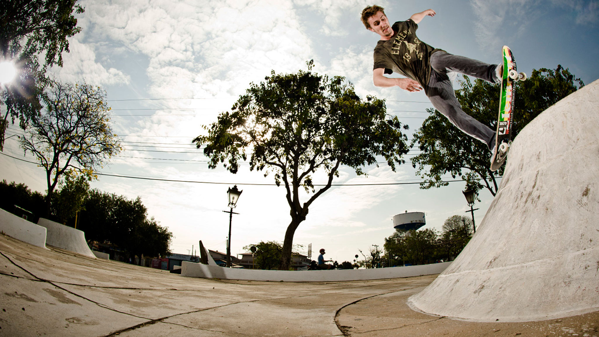 Lucas Xaparral is one of the five local skaters invited to the Select Series in Foz do Iguau, Brazil.