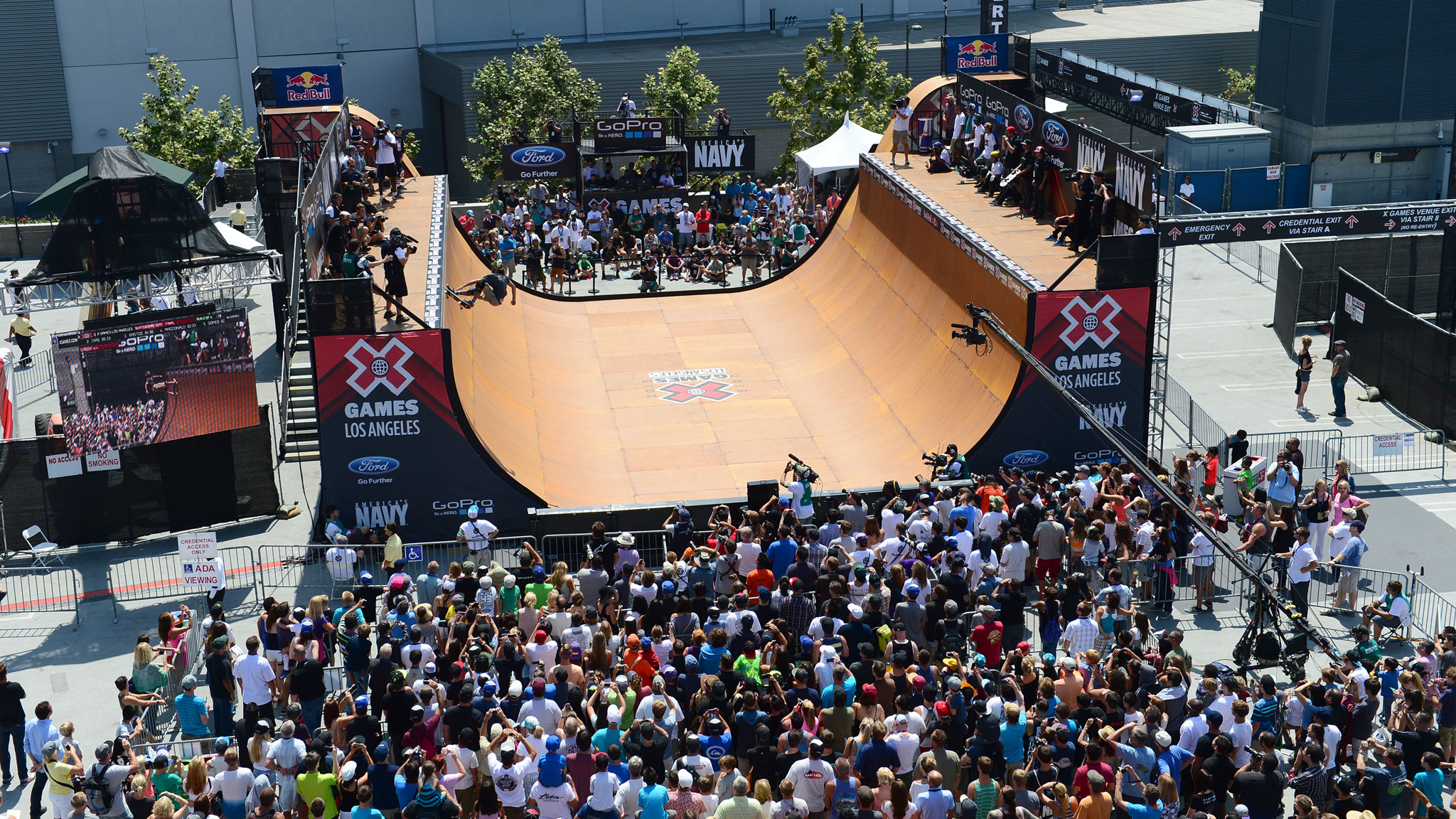 Skate Vert Nos X Games Los Angeles