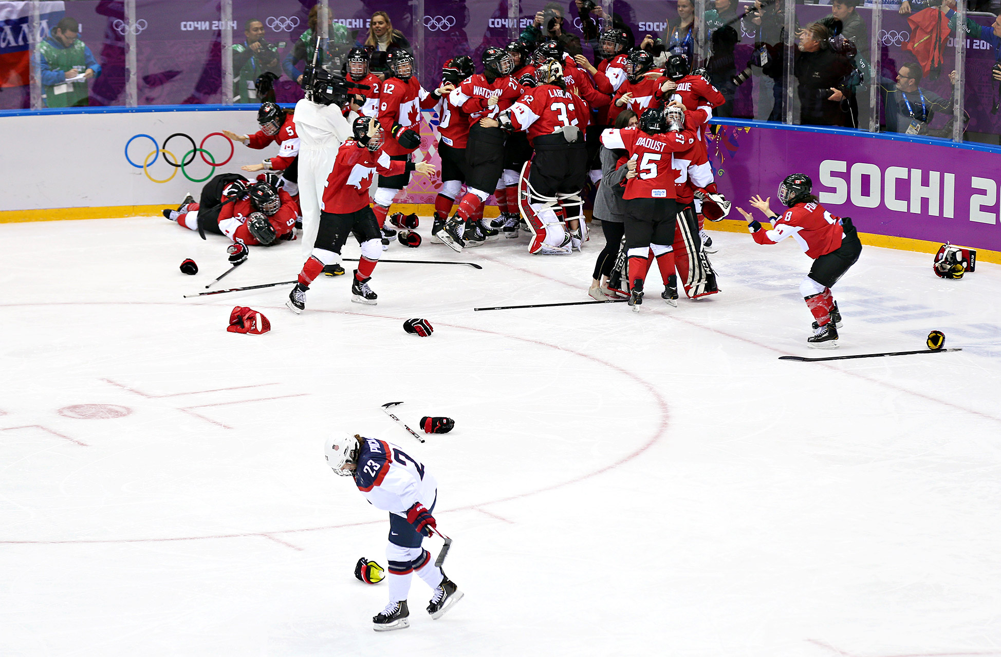 USA vs. Canada Women's Hockey espnW Photos of the Week Feb. 1723, 2014 espnW