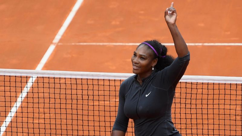 Serena Williams turns Throwback Thursday upside down - ESPN