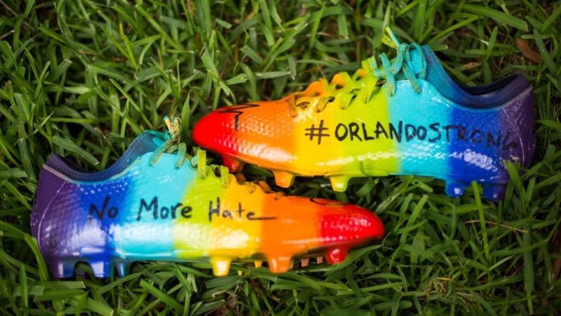 rainbow cleats