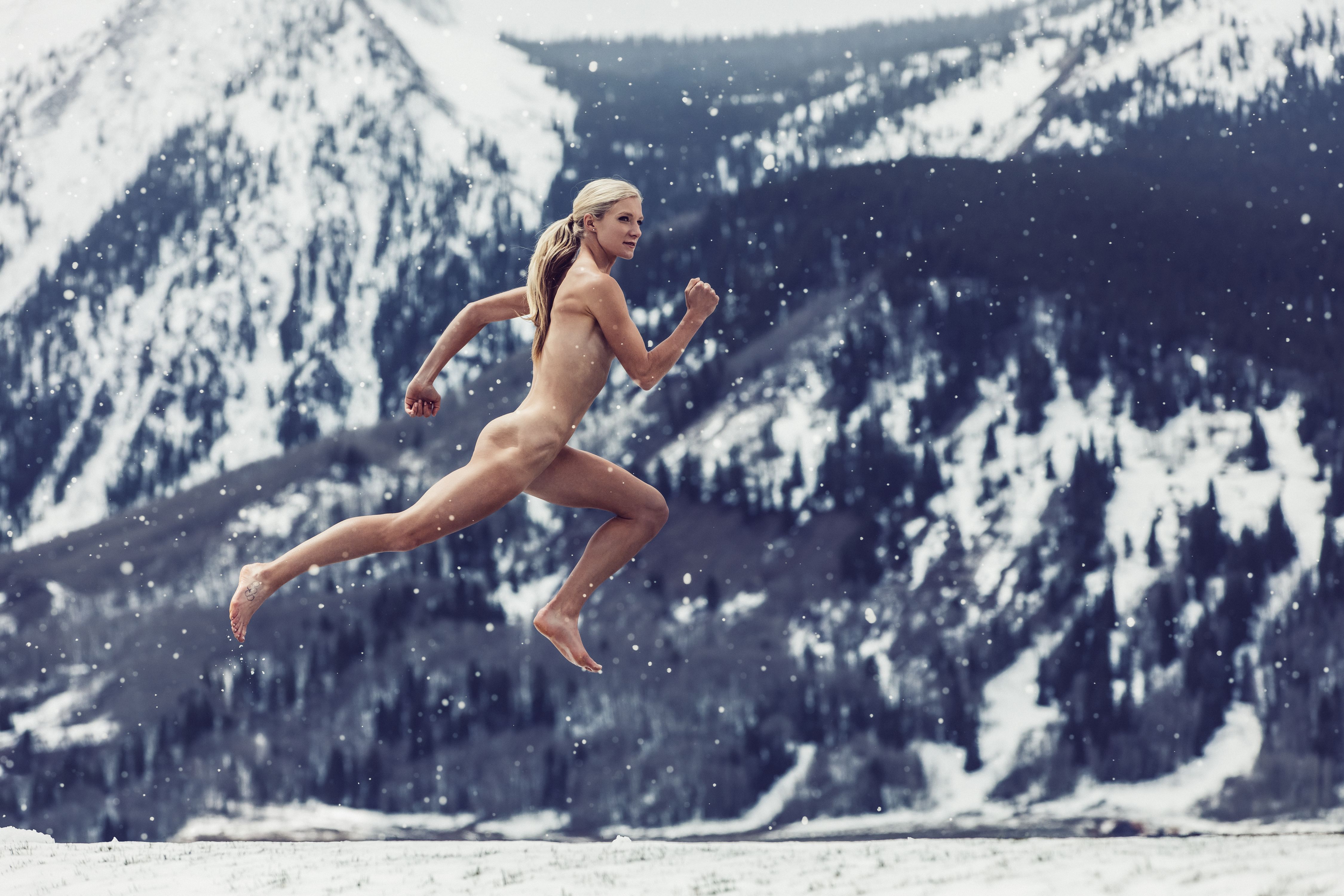 NSFW But Amazing Emma Coburn Poses For ESPN Body Issue Olympic 3K