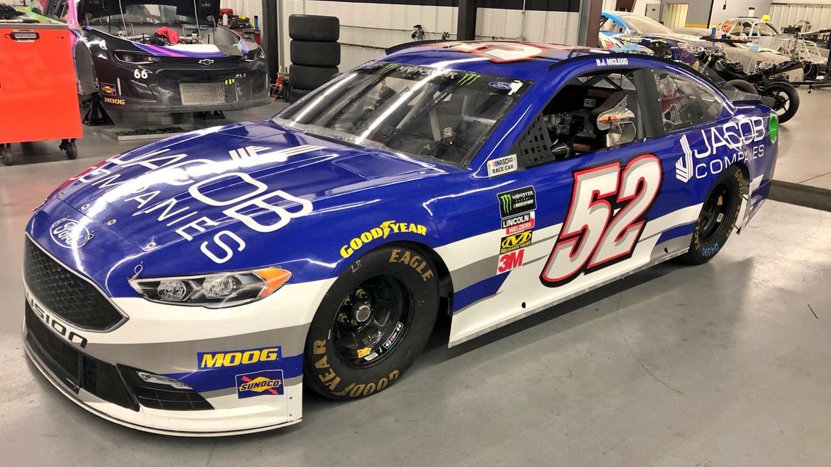 2018 NASCAR Cup Series Paint Schemes - Team #52 Rick Ware Racing