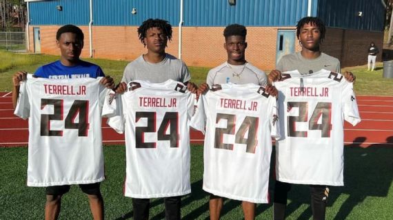 Falcons cornerback A.J. Terrell prioritizes the Atlanta high school that  shaped him - ESPN