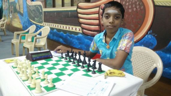 ChessBase India - PRAGGNANANDHAA REACHES 2500! On his 12th