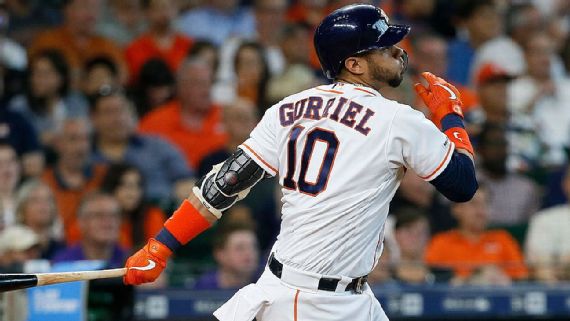August 10, 2018: Houston Astros first baseman Yuli Gurriel (10
