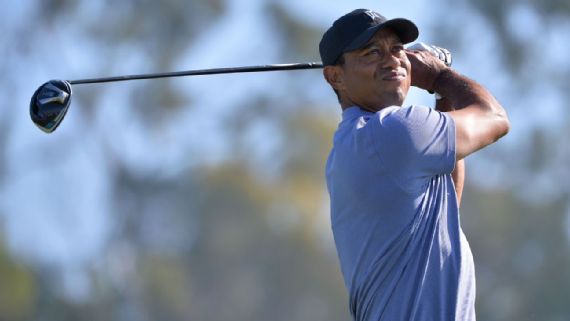 Tiger Woods Shoots 3 Under 69 At Torrey Pines North Course
