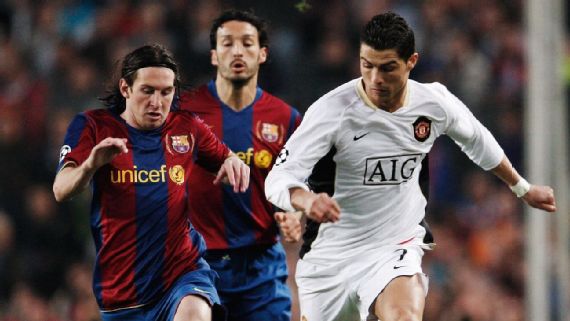 The El Clasico Game that was Shown on the Photo of Messi and Ronaldo Playing  Chess