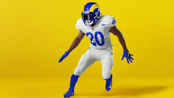 Los Angeles Rams' new uniforms: Jersey redesign unveiled in new photos