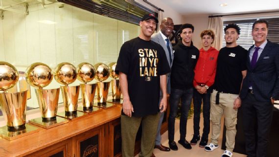 ESPN - LaMelo and Lonzo Ball are the first brothers ever to be taken in the  top 5 of the NBA Draft 👏