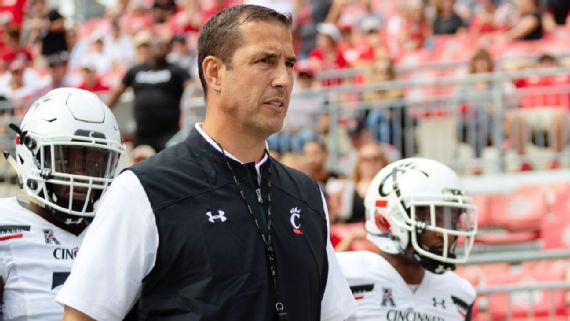 What Cincinnati Bearcats' Luke Fickell learned from a humbling stint as  Ohio State football coach