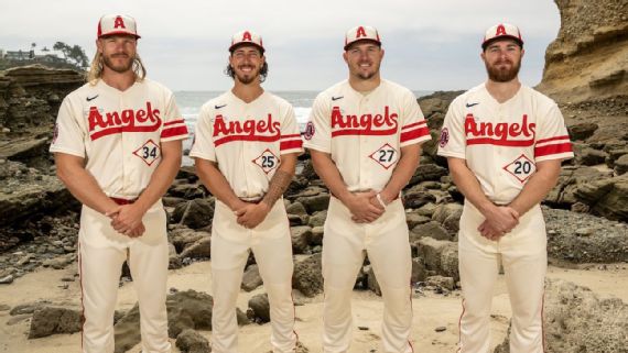Los Angeles Angels unveil City Connect jerseys based on beach and surfing  theme - The Athletic