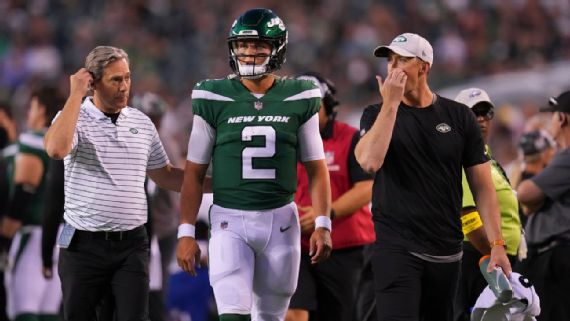 Zach Wilson: New York Jets quarterback to undergo surgery on knee injury  and is a doubt for start of 2022 season, NFL News