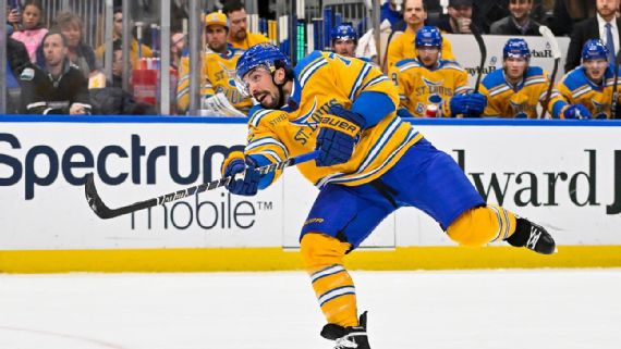 Fantasy hockey rankings - Penguins, Blues, Hughes reactions - ESPN