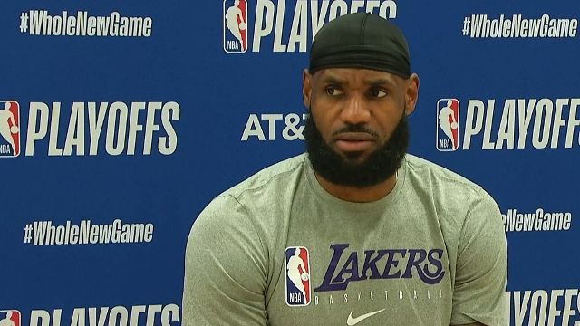 LeBron James says Lakers have their hands full with Rockets' speed