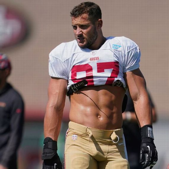 Fully healthy Nick Bosa is ready for monster year with 49ers - ESPN - San  Francisco 49ers Blog- ESPN