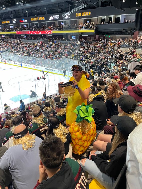Inside the NHL: Arizona's Mullett Arena is a bizarre venue for the