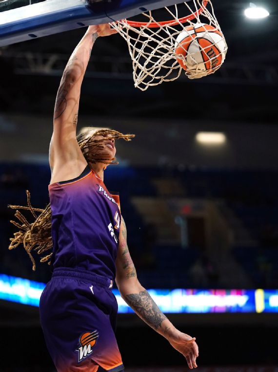 2021 WNBA playoffs - Brittney Griner owns the WNBA dunking record