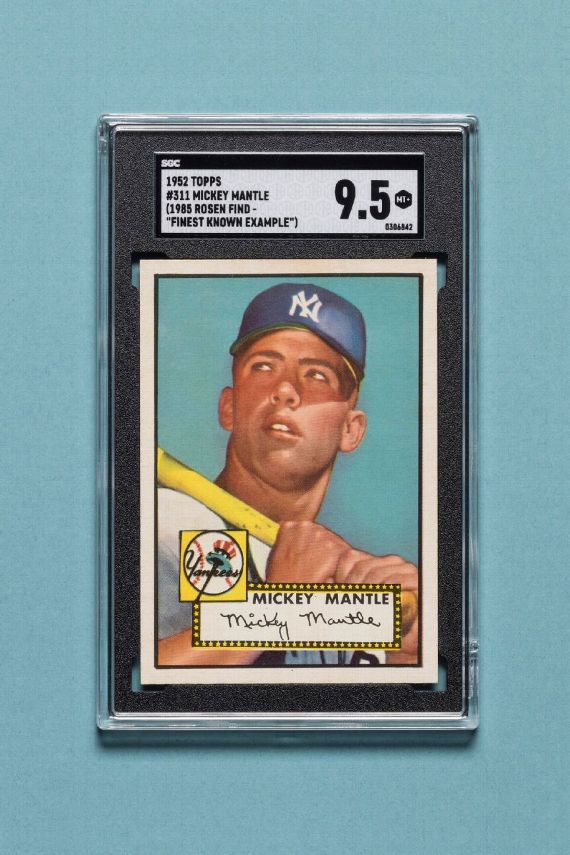 Mickey Mantle Rookie Card is Expected to Sell for Over $10 Million