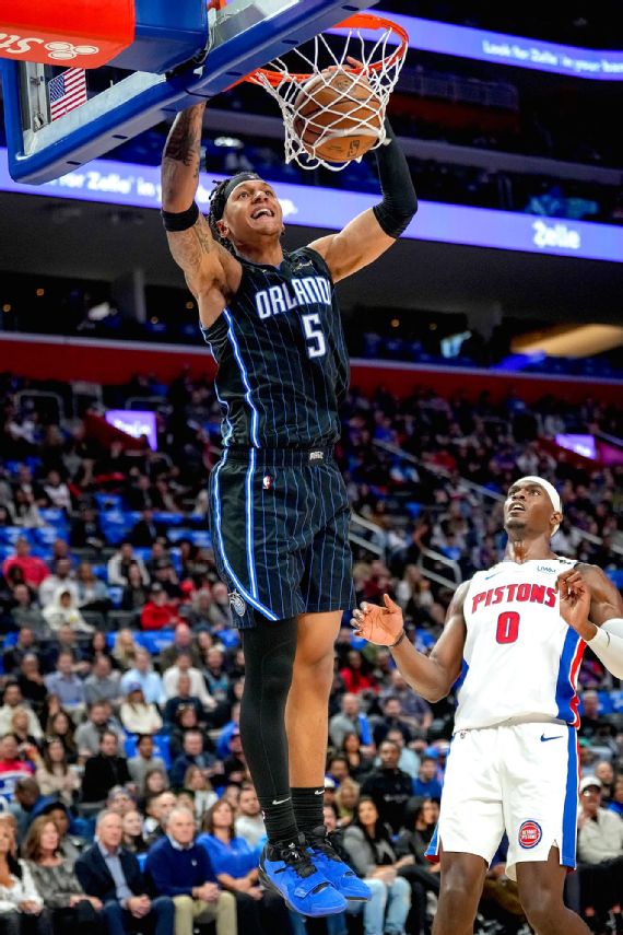 Jalen Duren Detroit Pistons Player-Worn Blue Paris Long Sleeve Shirt from  the 2022-23 NBA Season