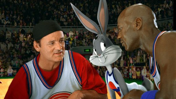 Space Jam movie scene
