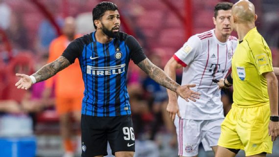 Hoje no Flamengo, dupla não conseguiu brilhar por Inter de Milão e Fiorentina